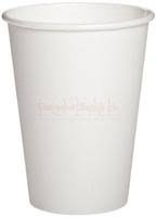 PAPER HOT CUP, 16OZ, WHITE,  1,000/CS, 20C