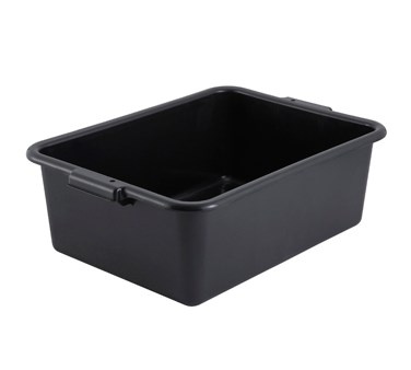 6500 WINCO 7&quot; BUS TUB, BLACK