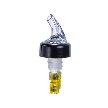 WINCO 1-1/2 OZ MEASURING  POURER, YELLOW