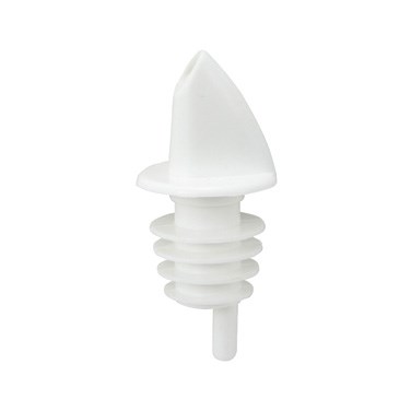 WINCO FREE FLOW POURER, WHITE