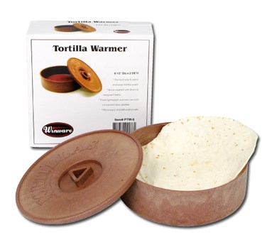 WINCO 8-1/2&quot; X 2-5/8&quot; TORTILLA WARMER