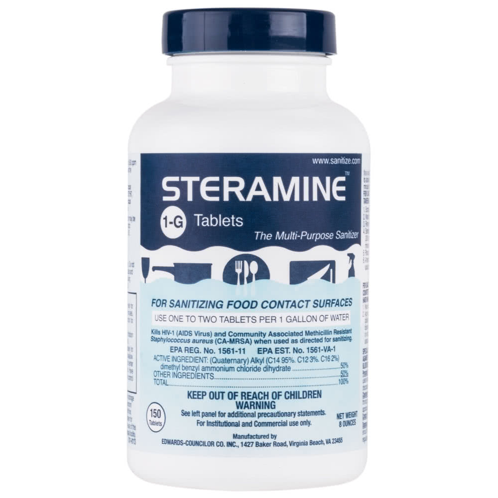 5220 EDWARDS COUNCILOR  STERAMINE SANITIZER TABLETS, 