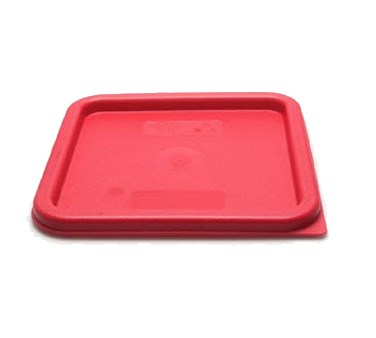 CAMBRO SQUARE SEAL COVER FOR 6 &amp; 8 QT, RED