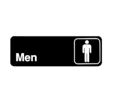 WINCO 3&quot; X 9&quot; SIGN (MEN)