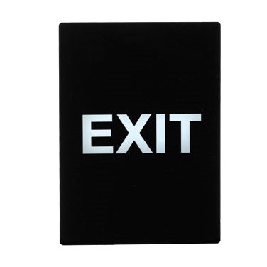 WINCO 8.46&quot; X 11.85&quot; SIGN (EXIT)