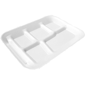 5925 R3 REYMA 6  COMPARTMENT FOAM TRAY, 500/CS