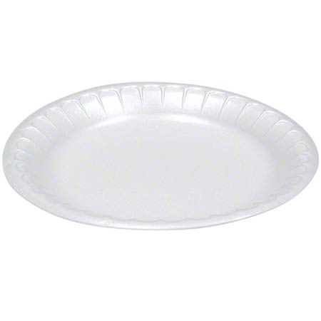 5945  6&quot; STYROFOAM  PLATE,WHITE, 1,000/CS