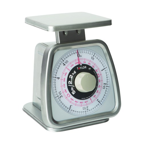 TAYLOR 5 LB PORTION CONTROL  SCALE, ANALOG