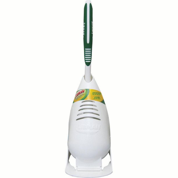 LIBMAN ANGLED TOILET BOWL  BRUSH &amp; CADDY